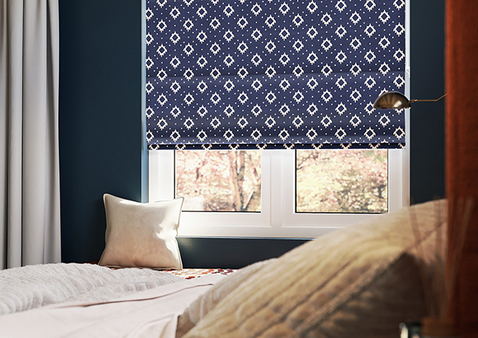 Huaraz Velvet, Royal - Roman Blind - Image 5